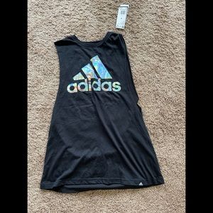 NWT Adidas iridescent top - Size medium